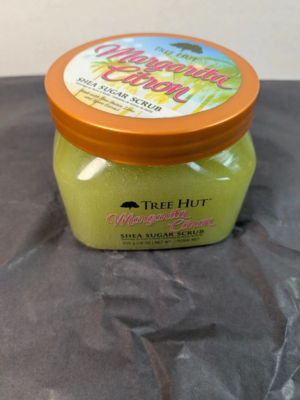 New Tree Hut Margarita Citron Shea Sugar Scrub Lime Agave Body Exfoliator